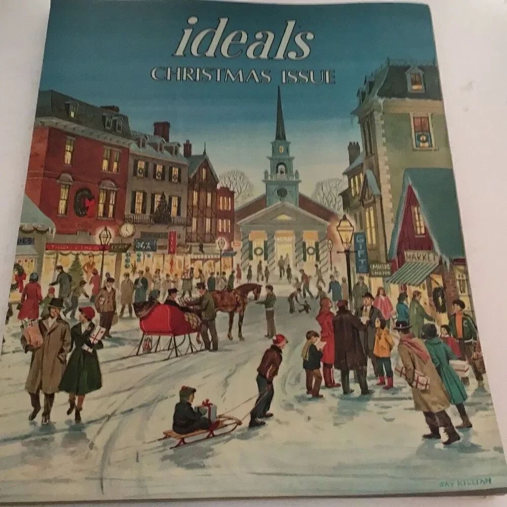 Vintage November 1977. Ideals Christmas issue